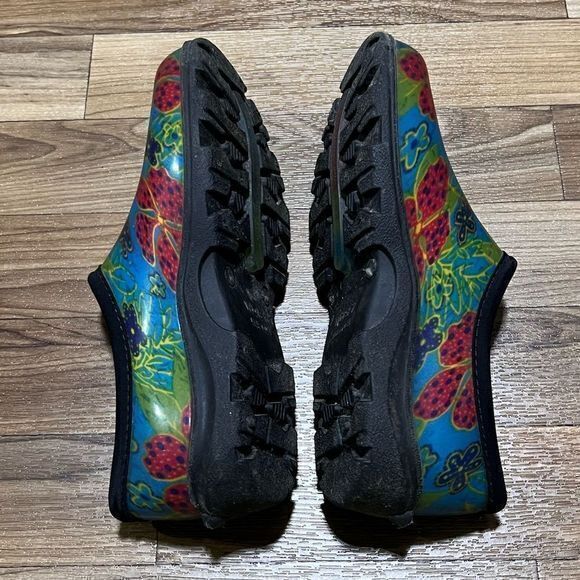 Sloggers Women's Waterproof Rain and Garden Shoe Slip on Midsummer Blue Size 7‎ - Picture 6 of 7